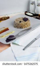 Congri dish of Cuban national cuisine. Congri, Rice with beans, a typical dish of Cuban food. Simple but delicious dish of rice with fried beans and Congri, typical Cuban dish