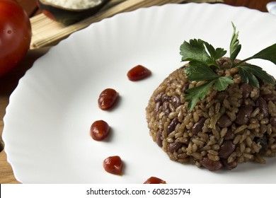 Congri dish of Cuban national cuisine